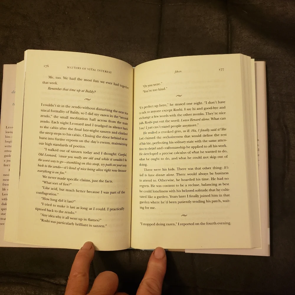 Matters of Vital Interest‎ by Leonard Cohen
